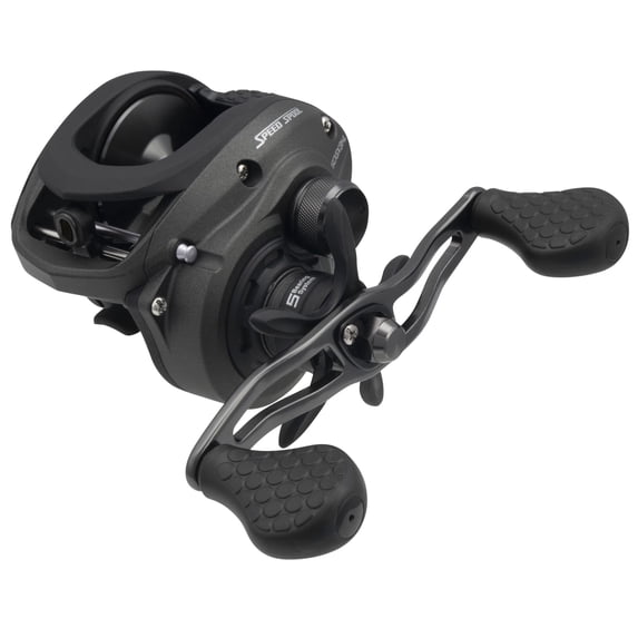 Lew's SuperDuty GX3 Baitcast Fishing Reel, 6.5:1 Gear Ratio, Left-Hand Retrieve, Black