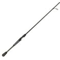 thumbnail image 1 of Lew’s TP2 Spinning Fishing Rod, 6-Foot 6-Inch, 1-Piece HM45 Graphite Rod with Medium-Light Power and Fast Action, Winn Dri-Tac Split-Grip, SoftTouch Reel Seat, No Foul Hook Keeper, Black/Gray, 1 of 7