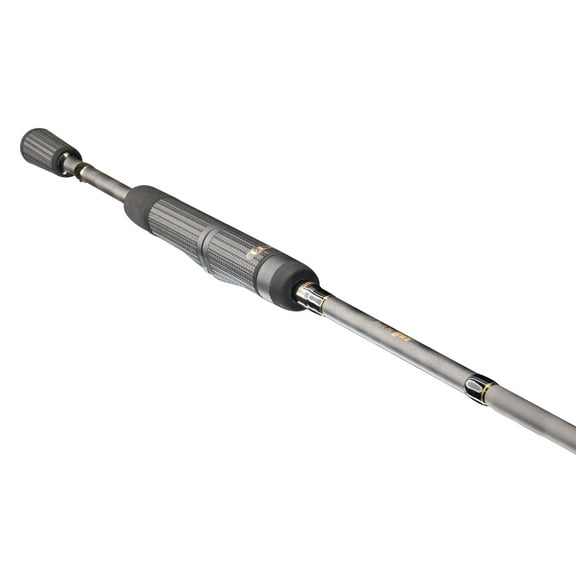 Lew's Team Lew's Elite Series Spinning Fishing Rod, 7-Foot 0-Inch Med Power Rod, Gray/Gold