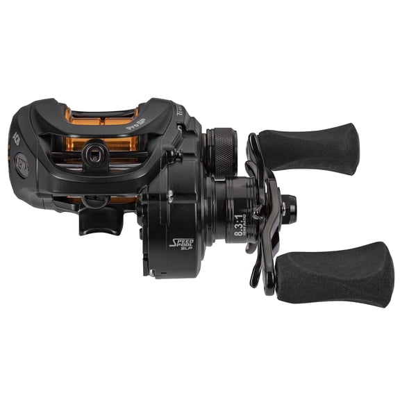 Lew's Team Lew's Pro SP Skipping and Pitching Reel, 7.5:1 Gear Ratio, Left-Hand Retrieve, Black