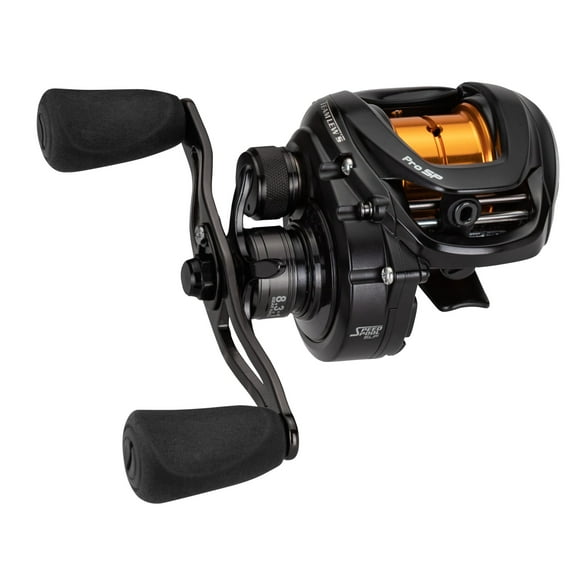 Lew's Team Lew's Pro SP Skipping and Pitching Reel, 7.5:1 Gear Ratio, Right-Hand Retrieve, Black