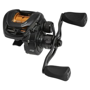 Lew's Team Lew's Pro SP Skipping and Pitching SLP Baitcast Fishing Reel, 8.3:1 Gear Ratio, Left-Hand Retrieve, Black