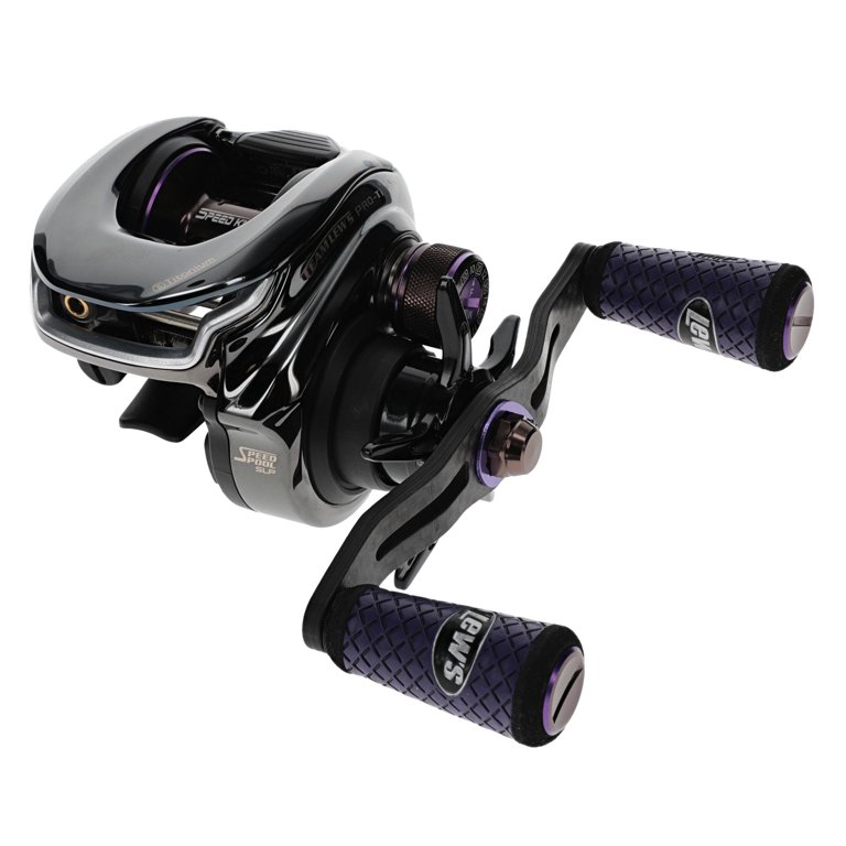 Lew's Team Lew's Pro-Ti Baitcast Reel, 7.5:1 Gear Ratio, Left-Hand