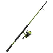 Lew’s Valor Big Game Spinning Reel & Rod Combo, 7-Foot 2-Piece Fishing Rod, Size 5000 Reel