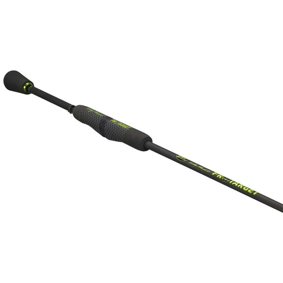 Lew's Wally Marshall Pro Target Series Spinning Fishing Rod, 7-Foot 1-Piece Rod, Medium-Light Power, Black/Green
