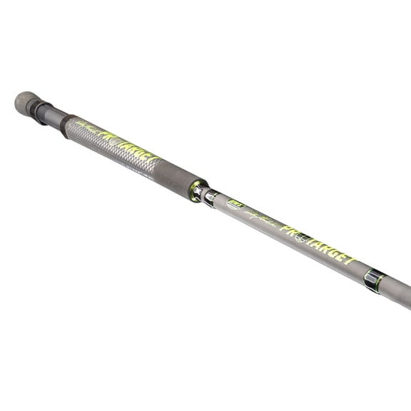 Lew's Wally Marshall Pro Target Series Spinning Fishing Rod, 9-Foot 2-Piece Rod, Medium-Light Power, Black/Green