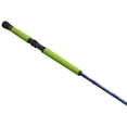 thumbnail image 1 of Lew's Wally Marshall Speed Stick Spinning Fishing Rod, 8-Foot 2-Piece Rod, Medium-Light Power, Green/Blue/Black, 1 of 7