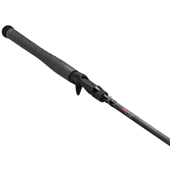 Lew's XD Series Casting Fishing Rod, 7-Foot 6-Inch Med Power Rod, Black