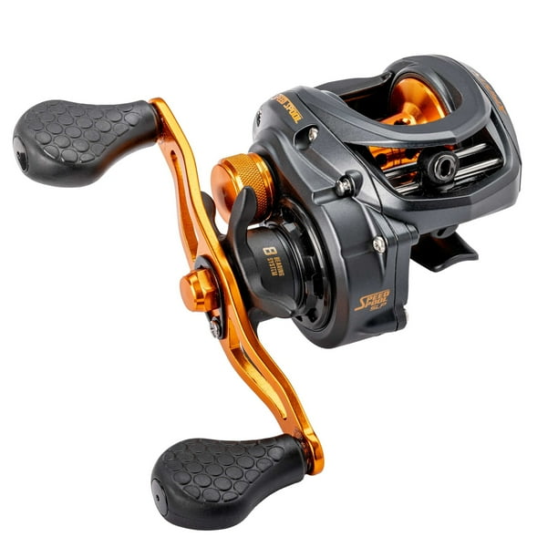 baitcasting orange rod KastKing Lethal Blaze Twin-Tip Baitcaster Rod and Reel Combo Boldly answer the call of the outdoors with Zebcos Roam baitcast combo in hand Baitcaster Combo Orange Fishing Pole