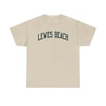 thumbnail image 1 of Lewes Beach Shirt Gifts Tshirt Crew Neck Short Sleeve, 1 of 2