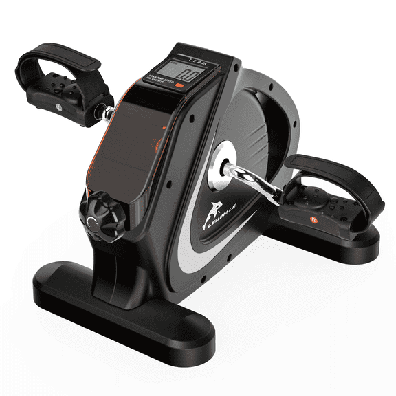 Lewhale Under Desk Exercise Bike Physical Therapy Leg Pedal Exercisers with Special Nail Pad