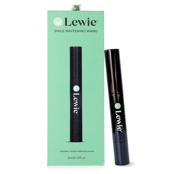 Lewie Teeth Whitening Pen, Enamel-Safe Gel Wand & Spot Treatment for Coffee Stains, Travel Size, 1 Pack