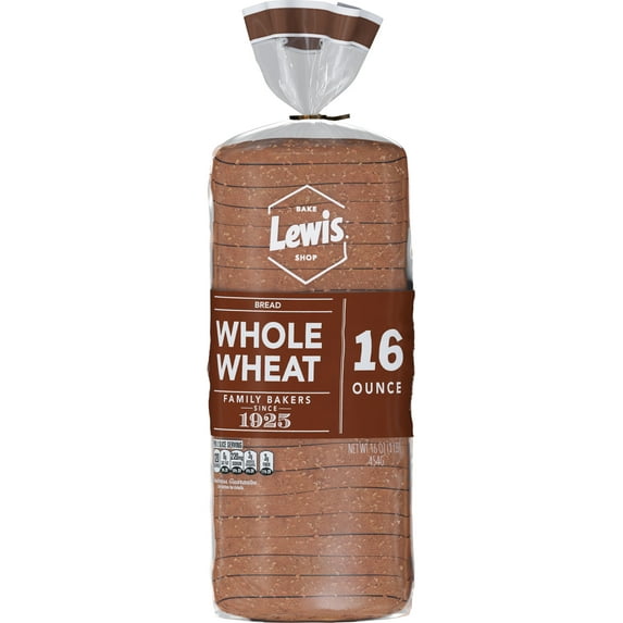 Lewis Bake Shop Whole Wheat Bread, 16 oz