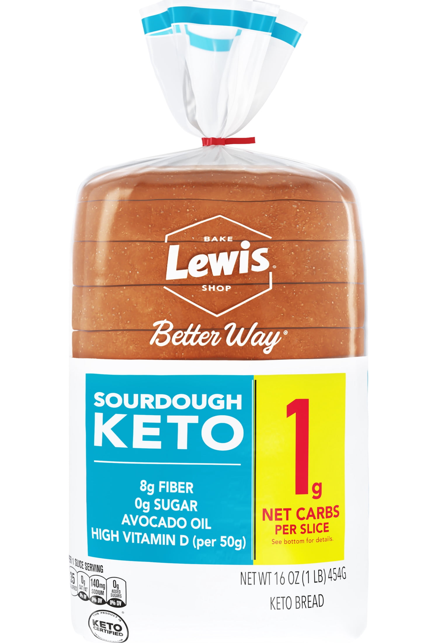 Lewis Bake Shop Better Way Sourdough Keto Bread, 16 oz