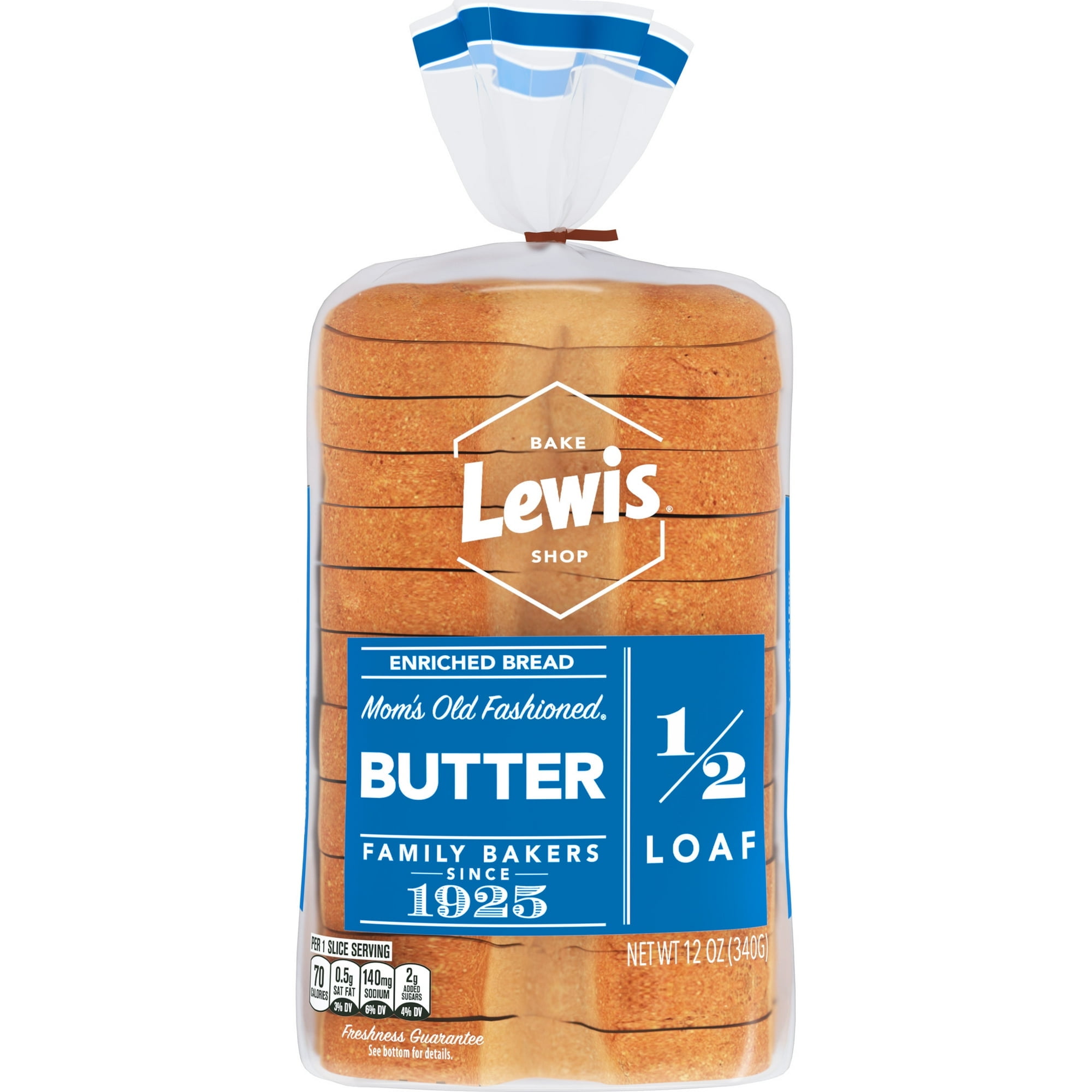 Lewis Bake Shop Butter White Half Loaf Bread, 1/2 Loaf, 12 oz Popular Pick