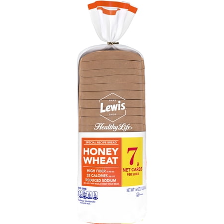 Lewis Bake Shop Healthy Life Honey Wheat Bread, 16 oz
