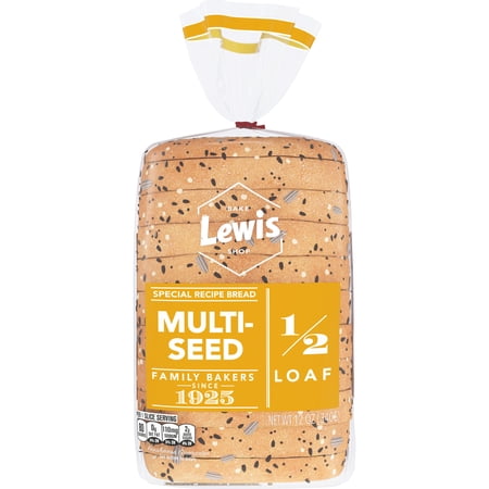 Lewis Bake Shop Multi-Seed Half Loaf Bread, 1/2 Loaf, 12 oz