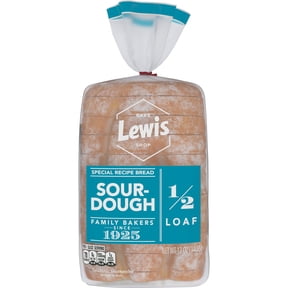 Lewis Bake Shop Sourdough Half Loaf Bread, 1/2 Loaf, 12 oz