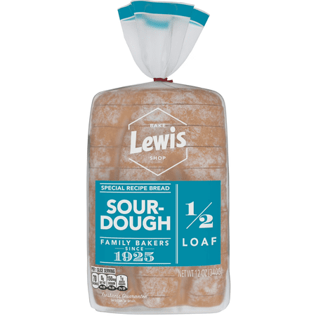 Lewis Bake Shop Sourdough Half Loaf Bread, 12 oz