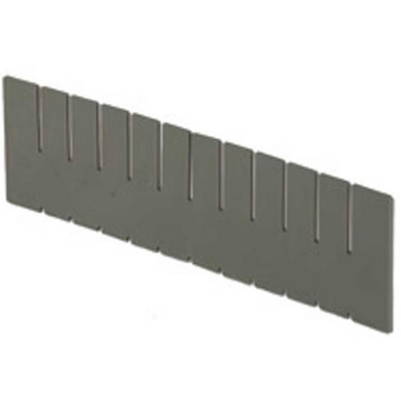 Lewis Bins 4495800 DV1750 Full Height Short Divider for Divider Box DC3050 - Gray - Pack of 6
