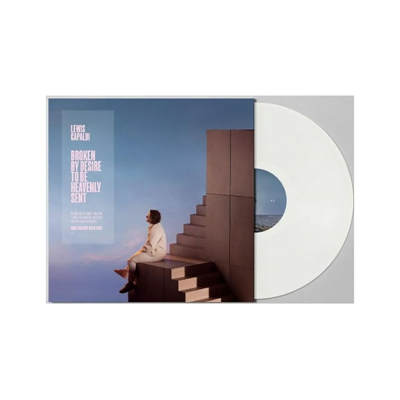 Lewis Capaldi Broken By Desire To Be Heavenly Sent [Explicit Content] (Indie Exclusive, Colored Vinyl, White, 180 Gram Vinyl) Records & LPs