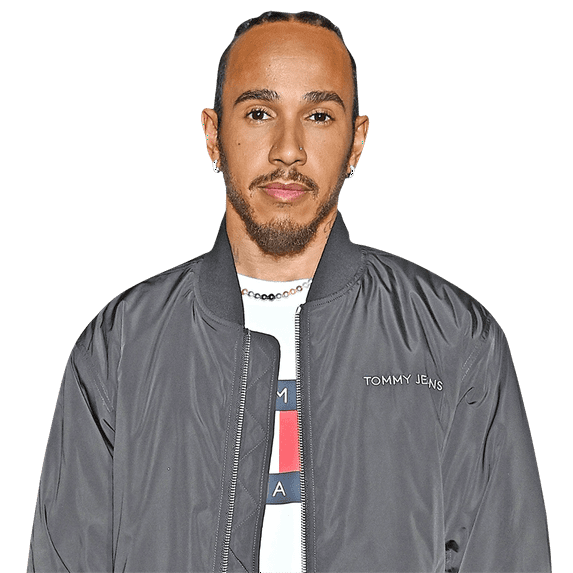 Lewis Hamilton (Casual) Half Body Buddy Cutout