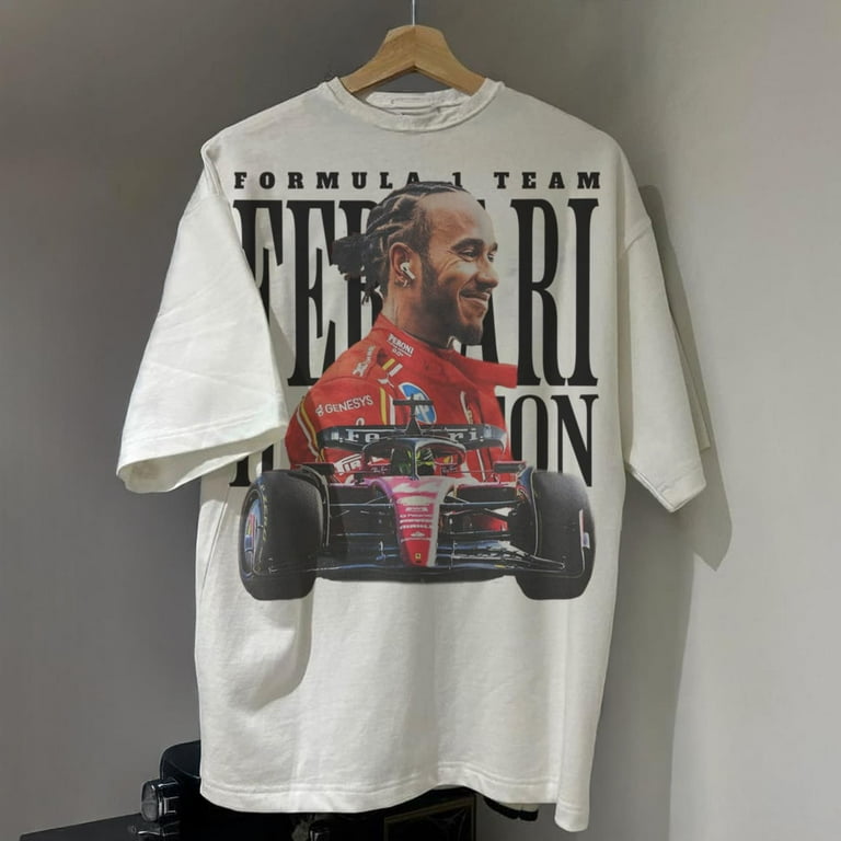Chain Lewis Hamilton Shirts Lewis Hamilton Ferrari F1 T-Shirt
