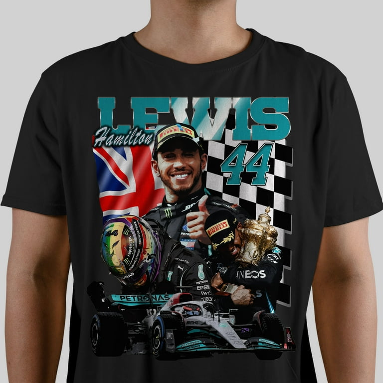 Lewis Hamilton Mercedes Formula One Racing Vintage 90s Bootleg Unisex T Shirt Racing Grand Prix F1 Tee Walmart