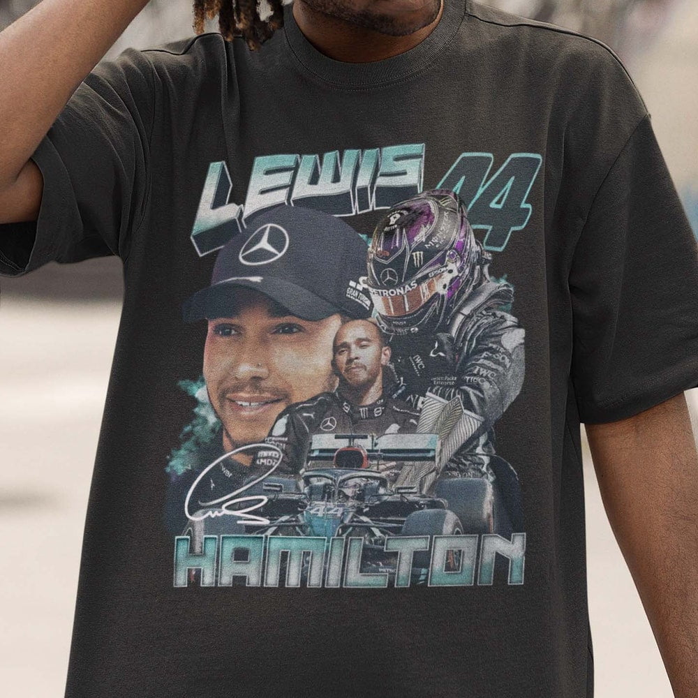 Lewis Hamilton Shirt Formula Racing Driver British Championship Fans ...