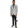 thumbnail image 1 of Lewis Hamilton (White Blazer) Mini Cardboard Cutout Standee, 1 of 5