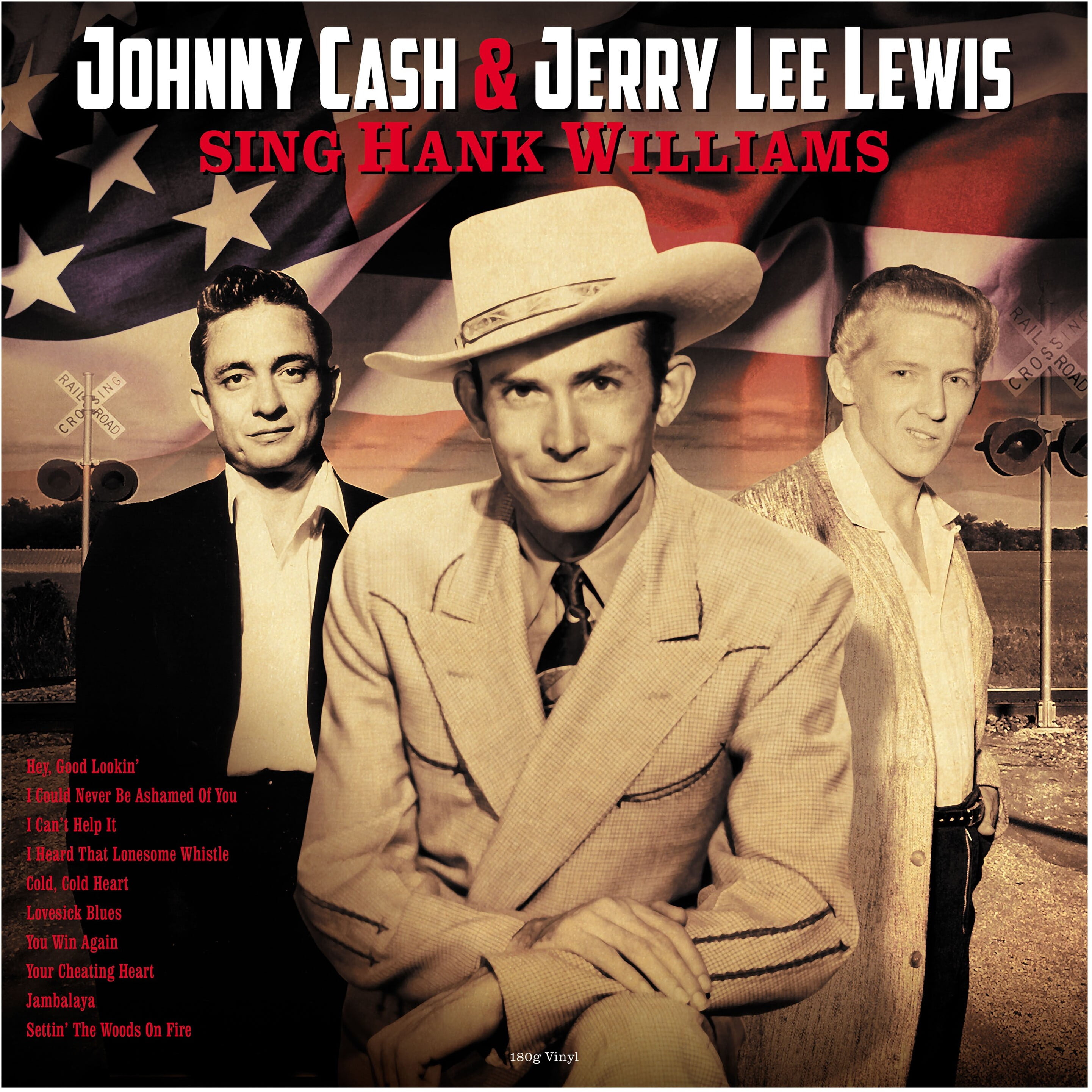 Lewis,Jerry Lee / Cash,Johnny - Sing Hank Williams - 180gm Vinyl - Music & Performance