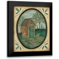 thumbnail image 1 of Lewis, Kim 15x18 Black Modern Framed Museum Art Print Titled - His Outhouse, 1 of 5