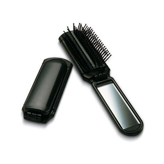 Lewis N Clark 711 Folding Brush with Mirror