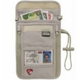thumbnail image 1 of Lewis N. Clark Adjustable Strap RFID-Blocking Neck Stash Travel Accessories, Beige, 1 of 4
