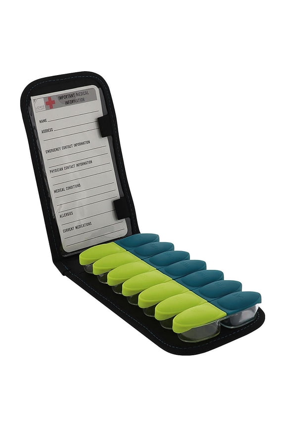 BeWell™ Lift™ Magnetic Pill Organizer with Case