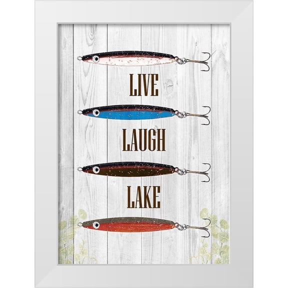 Lewis, Sheldon 11x14 White Modern Wood Framed Museum Art Print Titled - Live Laugh Lake