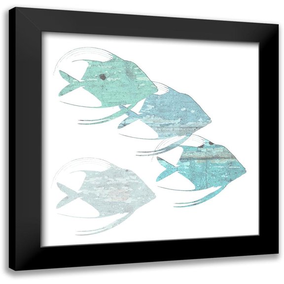 Lewis, Sheldon 12x12 Black Modern Framed Museum Art Print Titled - Boat House