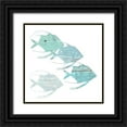 thumbnail image 1 of Lewis, Sheldon 12x12 Black Ornate Wood Framed with Double Matting Museum Art Print Titled - Boat House, 1 of 4