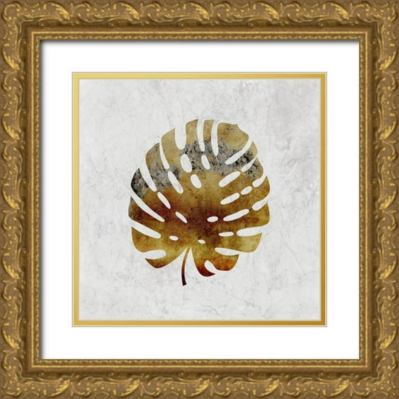 Lewis, Sheldon 12x12 Gold Ornate Wood Framed with Double Matting Museum Art Print Titled - Riding On The Wind