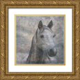thumbnail image 1 of Lewis, Sheldon 12x12 Gold Ornate Wood Framed with Double Matting Museum Art Print Titled - Wild River, 1 of 4