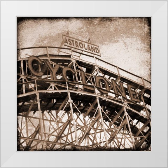 Lewis, Sheldon 12x12 White Modern Wood Framed Museum Art Print Titled - Cyclone