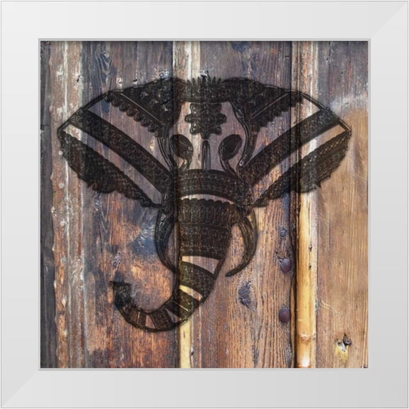 Lewis, Sheldon 12x12 White Modern Wood Framed Museum Art Print Titled - Wild Side 2