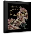 thumbnail image 1 of Lewis, Sheldon 12x14 Black Modern Framed Museum Art Print Titled - Full Bloom, 1 of 5