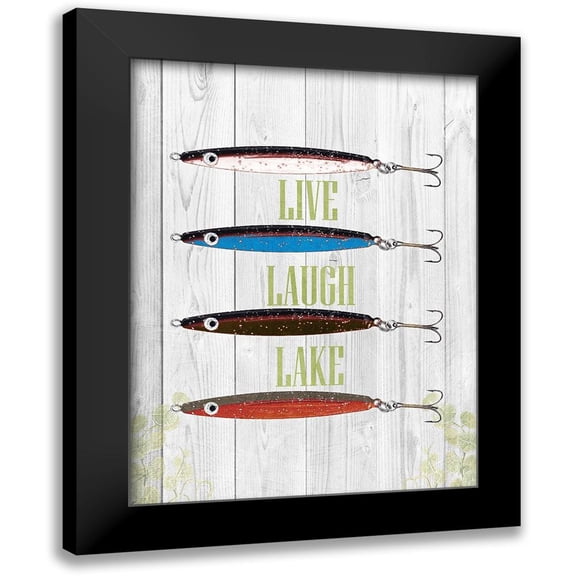 Lewis, Sheldon 12x14 Black Modern Framed Museum Art Print Titled - Live Laugh Lake