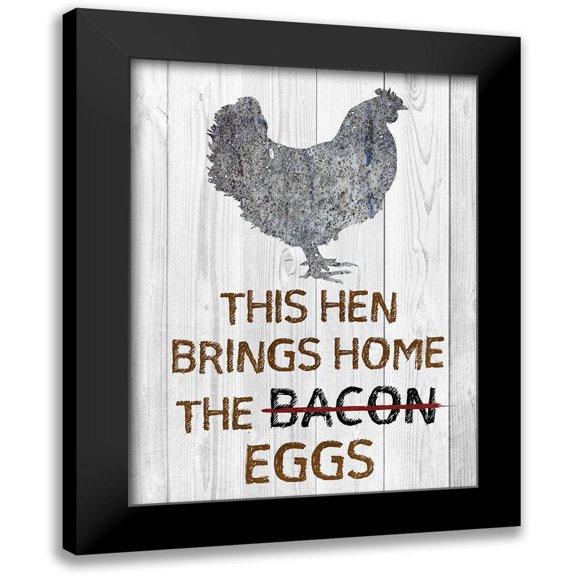 Lewis, Sheldon 12x14 Black Modern Framed Museum Art Print Titled - The Eggs