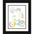 thumbnail image 1 of Lewis, Sheldon 12x14 Black Ornate Wood Framed with Double Matting Museum Art Print Titled - Enjoy The Ride, 1 of 4