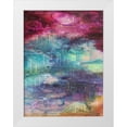 thumbnail image 1 of Lewis, Sheldon 12x14 White Modern Wood Framed Museum Art Print Titled - Fifth Dimensional Color Drift, 1 of 4