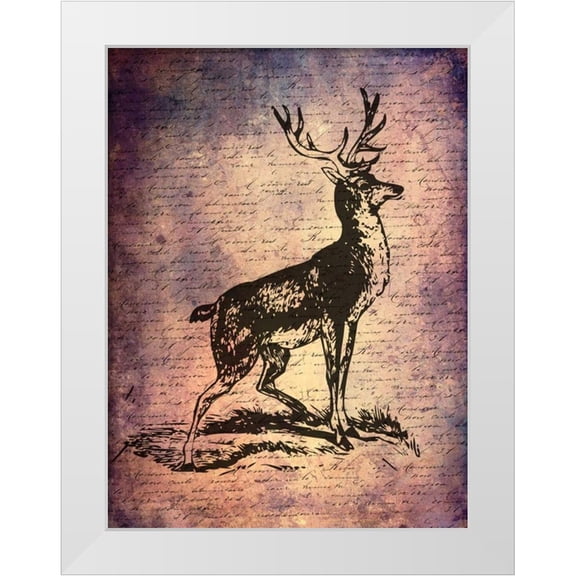 Lewis, Sheldon 12x14 White Modern Wood Framed Museum Art Print Titled - Vintage Cabin