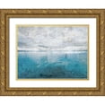 thumbnail image 1 of Lewis, Sheldon 14x12 Gold Ornate Wood Framed with Double Matting Museum Art Print Titled - Ocean Blue 2, 1 of 4