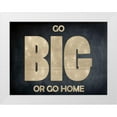 thumbnail image 1 of Lewis, Sheldon 14x12 White Modern Wood Framed Museum Art Print Titled - Go Big, 1 of 4